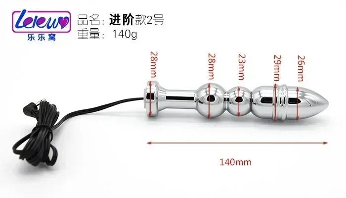Sex Toys for Men Masturbation Novelty Electric Shock Butt Plug Anal Toys Penis Stimulation Pulse Orgasm Medical Theme Toys