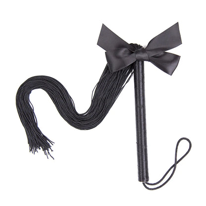 High Quality Pu Leather Pimp Crop Queen Black Whip