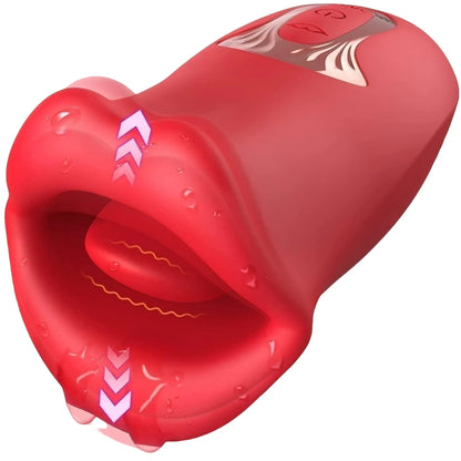 Sexspielzeug für Frauen, Dildo-Vibrator, Zungenlecken, Saugen, G-Punkt-Vibrator, Nippel-Klitoris-Vibrationsstimulator, weibliche Masturbation