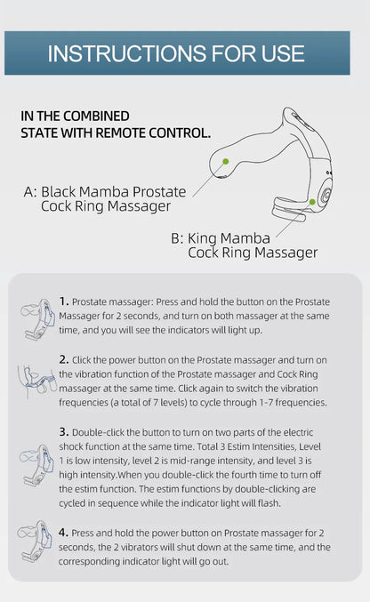 Prostate Massager Bluetooth APP Vibrator