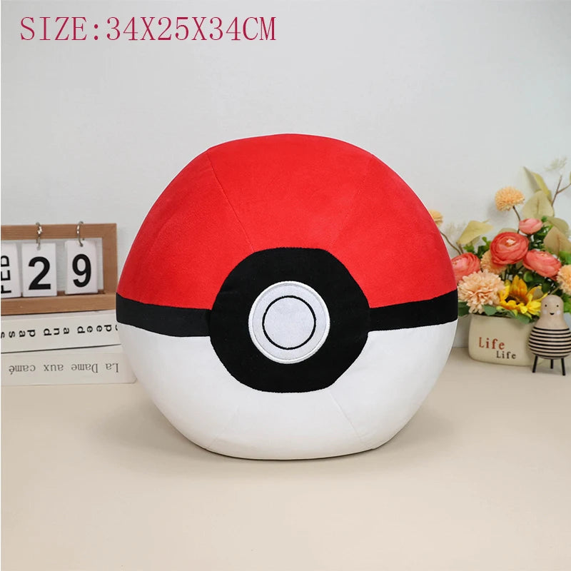 Große Größe Pokemon Plüsch Kissen Ultra Ball Master Ball Pokeball Kissen Pokeball Kissen Tasche Monster Puppe Schlafzimmer