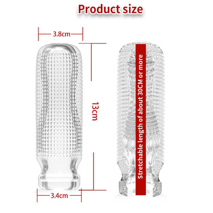 Male Sex Toys Masturbation Cup Soft Male Exercise Penis Massage Trainer Sexy Pocket Pussy Blowjob Toy Vagina Adult Items 18+
