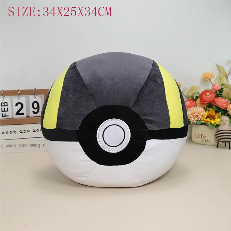 Große Größe Pokemon Plüsch Kissen Ultra Ball Master Ball Pokeball Kissen Pokeball Kissen Tasche Monster Puppe Schlafzimmer