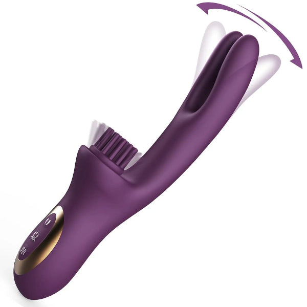 Elatia™ Deer Rabbit Vibrator – Dual-Action G-Spot & Klitoris Stimulator