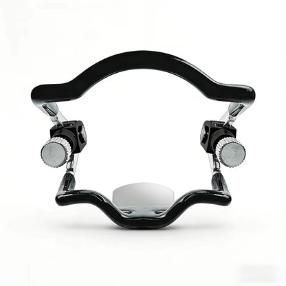 BDSM Edelstahl Verstellbarer Mundknebel Fesselungsspielzeug Blowjob Gag Mund-Bondage Sklave Deep Throat Gags Erwachsenen-Sexspielzeug für Paare