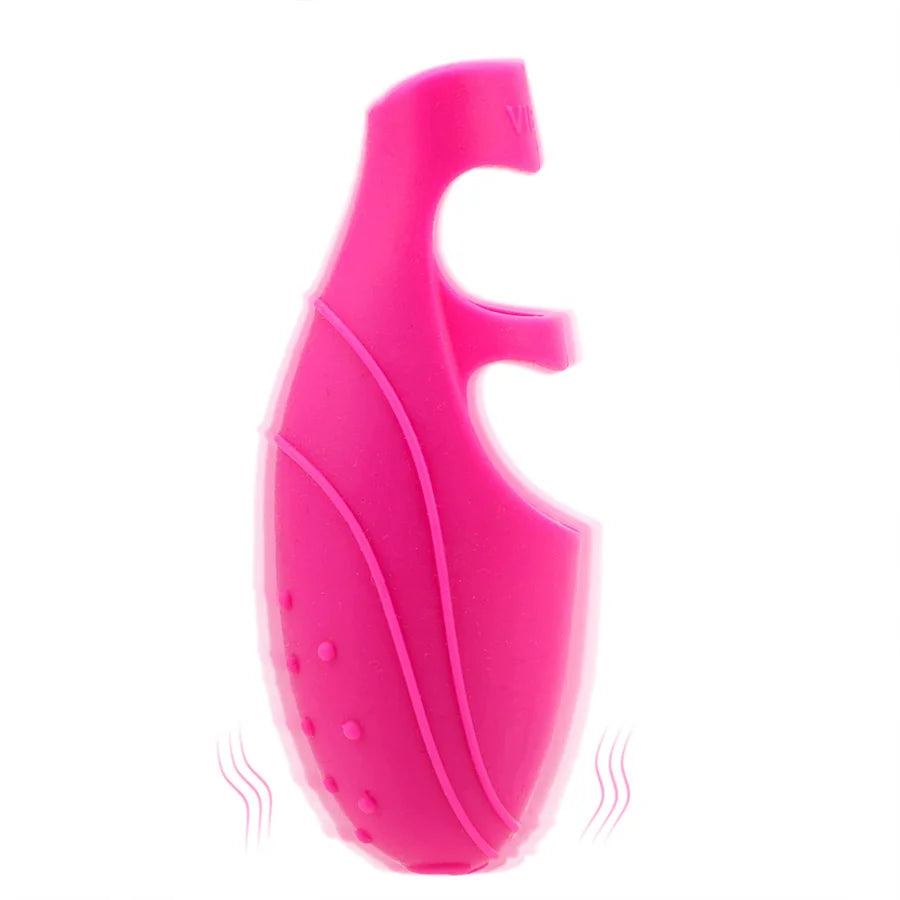 Finger Sleeve Vibrator G Spot Clitoris Stimulator
