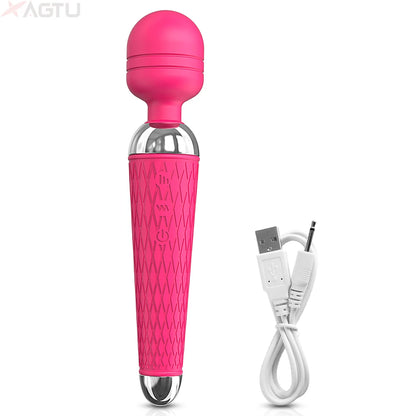 Sexspielzeug AV-Vibrator für Frauen Klitoris-Stimulator Nippel G-Punkt Zauberstab Dildo Weiblicher Vibrator zur Selbstbefriedigung Erotikspielzeug für Erwachsene