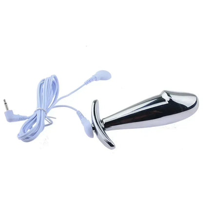 Sex Toys for Men Masturbation Novelty Electric Shock Butt Plug Anal Toys Penis Stimulation Pulse Orgasm Medical Theme Toys