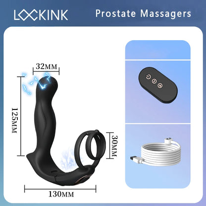 Prostate Massager Bluetooth APP Vibrator