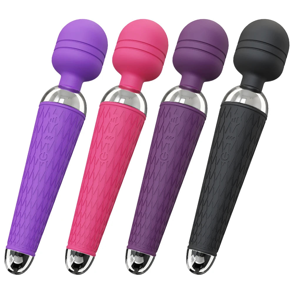 Sexspielzeug AV-Vibrator für Frauen Klitoris-Stimulator Nippel G-Punkt Zauberstab Dildo Weiblicher Vibrator zur Selbstbefriedigung Erotikspielzeug für Erwachsene