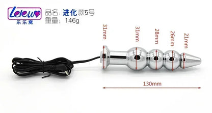 Sex Toys for Men Masturbation Novelty Electric Shock Butt Plug Anal Toys Penis Stimulation Pulse Orgasm Medical Theme Toys