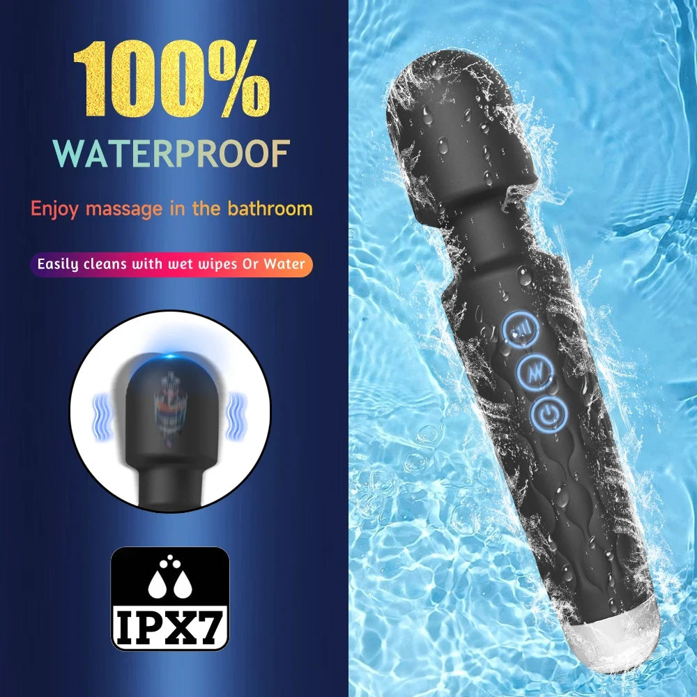 AV Vibrator für Frauen Klitoris Stimulator Massagegerät Weibliche Vagina G-punkt Dildos Vibrierender Zauberstab Sex Spielzeug für Erwachsene 18 +