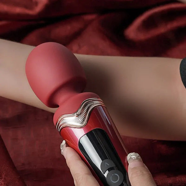Powerful wand vibrators for G-spot stimulation, nipple and clitoral massage, vaginal masturbator, female masturbator, sex toy