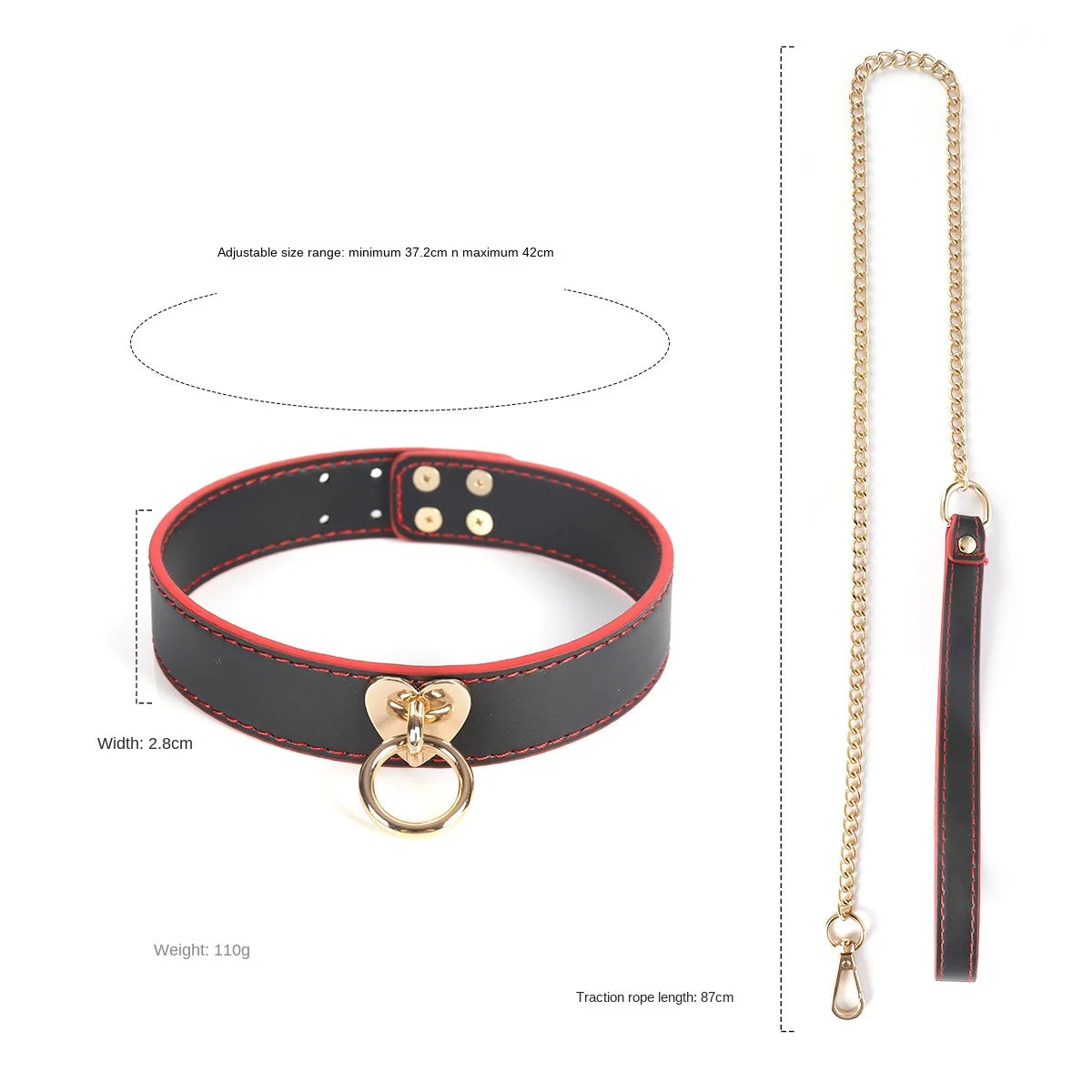 Sklaven-Rollenspiel-Set Leder-Handschellen Fußfesseln Ballknebel Maske Peitsche Halsband Leine Sexspielzeug für Frauen Paare BDSM Bondage-Kit
