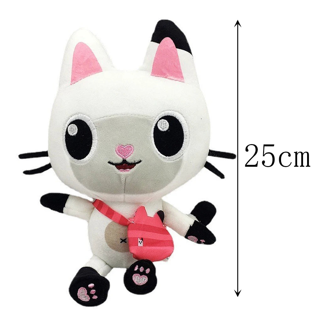 Neues Gabbys Puppenhaus Plüschtier Mercat Cartoon Kuscheltiere Lächelnde Katze Auto Katze Umarmung Gaby Girl Geburtstagsgeschenk!
