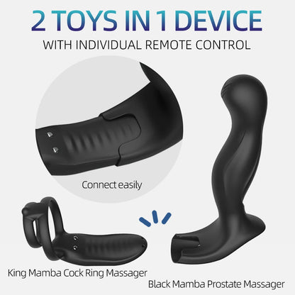 Prostate Massager Bluetooth APP Vibrator