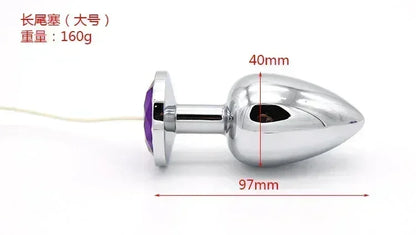 Sex Toys for Men Masturbation Novelty Electric Shock Butt Plug Anal Toys Penis Stimulation Pulse Orgasm Medical Theme Toys