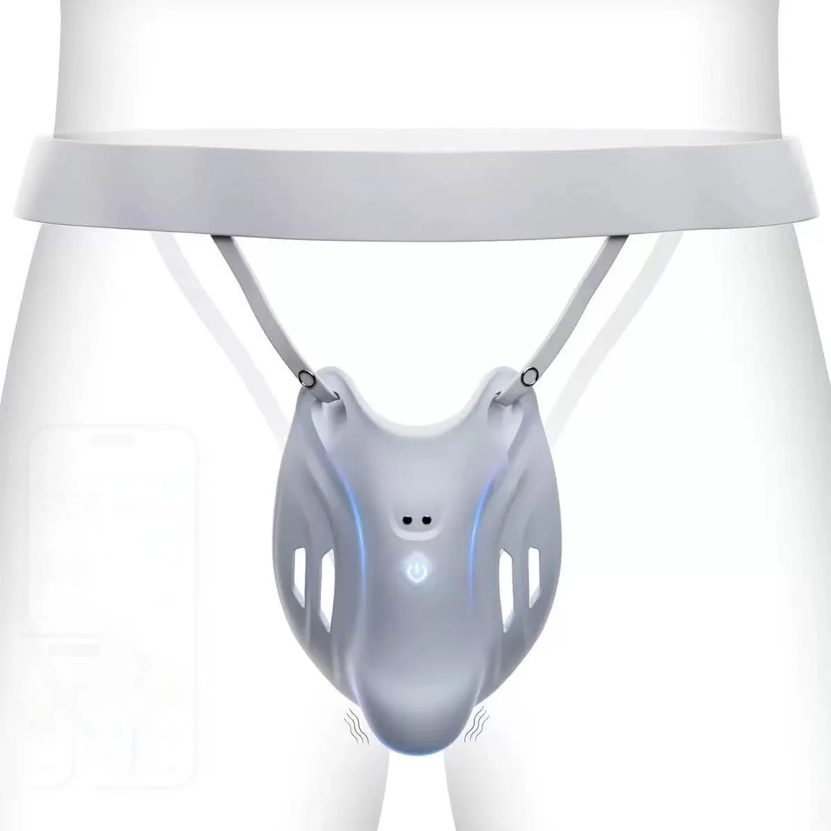 Vibrating Masturbator for Men, Portable Penis Exercise Device, Men's Vibrator, Sex Toy, Stroker, Glans Trainer for Hands-Free Use