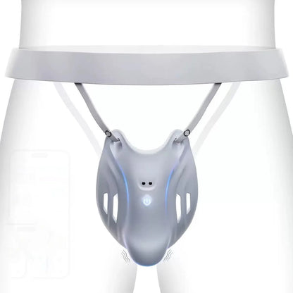 Vibrating Masturbator for Men, Portable Penis Exercise Device, Men's Vibrator, Sex Toy, Stroker, Glans Trainer for Hands-Free Use