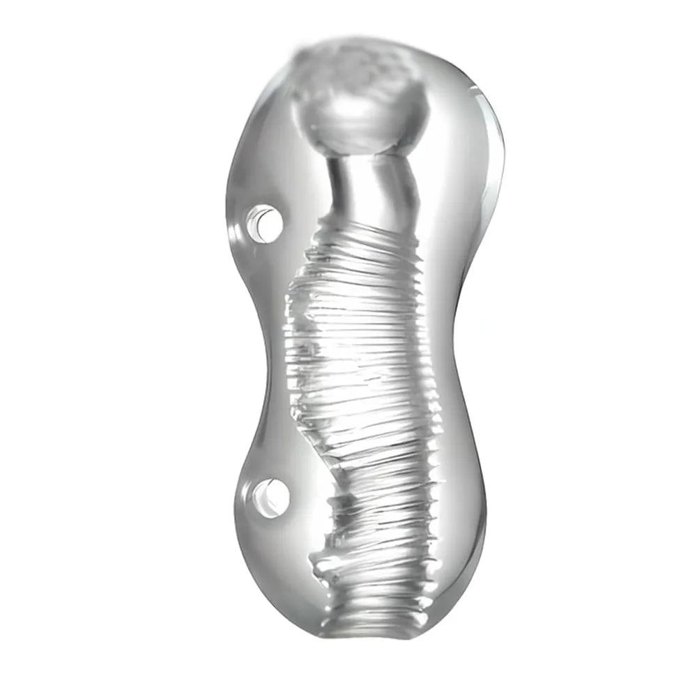 Men's sex toys, penis enlargement trainers, male masturbator, pocket pussy, transparent realistic vagina, sex machine, adult sex toys