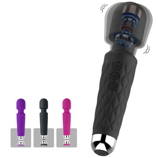 AV Vibrator for Women Clitoris Stimulator Massager Female Vagina G-Spot Dildos Vibrating Wand Adult Sex Toy 18+