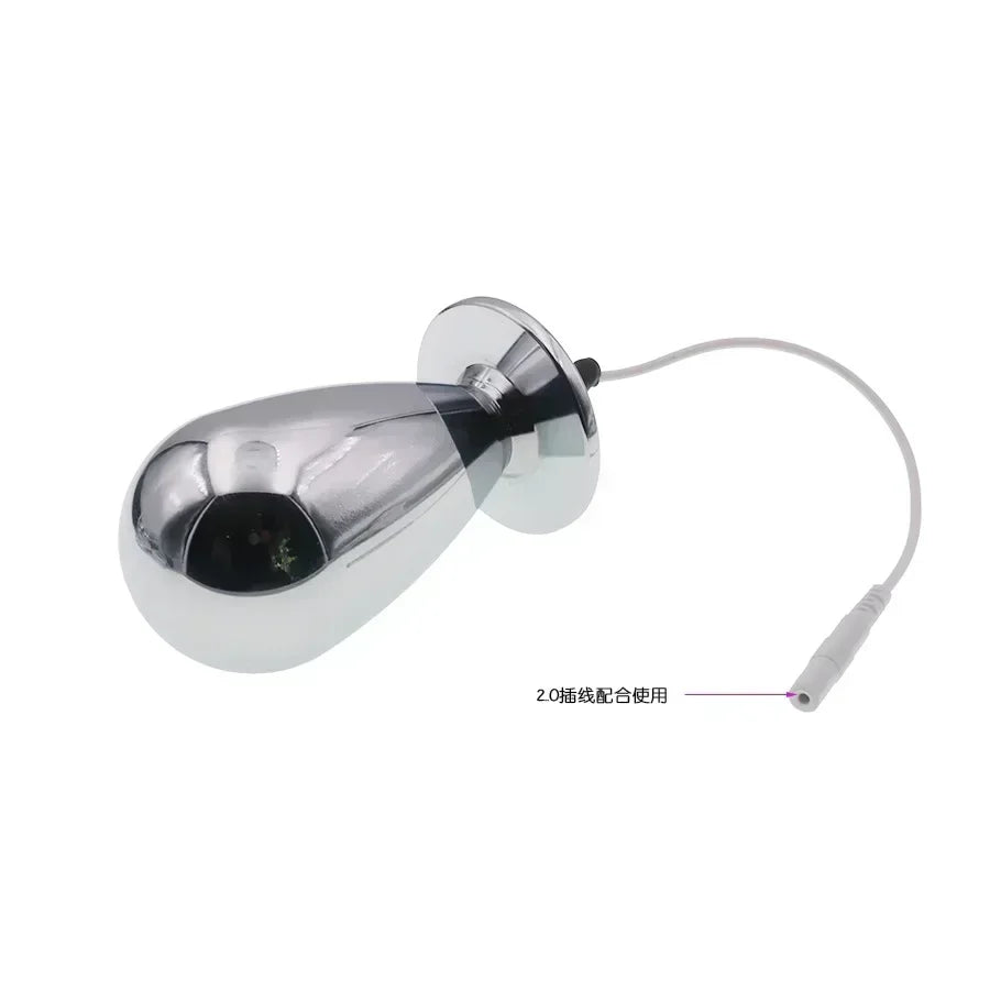 Sex Toys for Men Masturbation Novelty Electric Shock Butt Plug Anal Toys Penis Stimulation Pulse Orgasm Medical Theme Toys