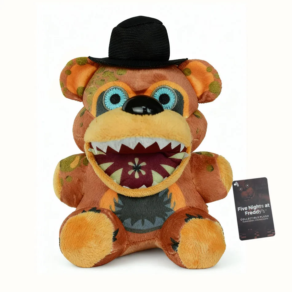 2025Neue FiveNight At Freddy Fnaf Niedliche Plüschtiere Puppe Bonnie Bär Foxy Cartoon Gefüllte Puppen Freddy Spielzeug Für Kinder Fans Geschenke