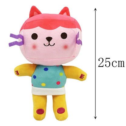 Neues Gabbys Puppenhaus Plüschtier Mercat Cartoon Kuscheltiere Lächelnde Katze Auto Katze Umarmung Gaby Girl Geburtstagsgeschenk!