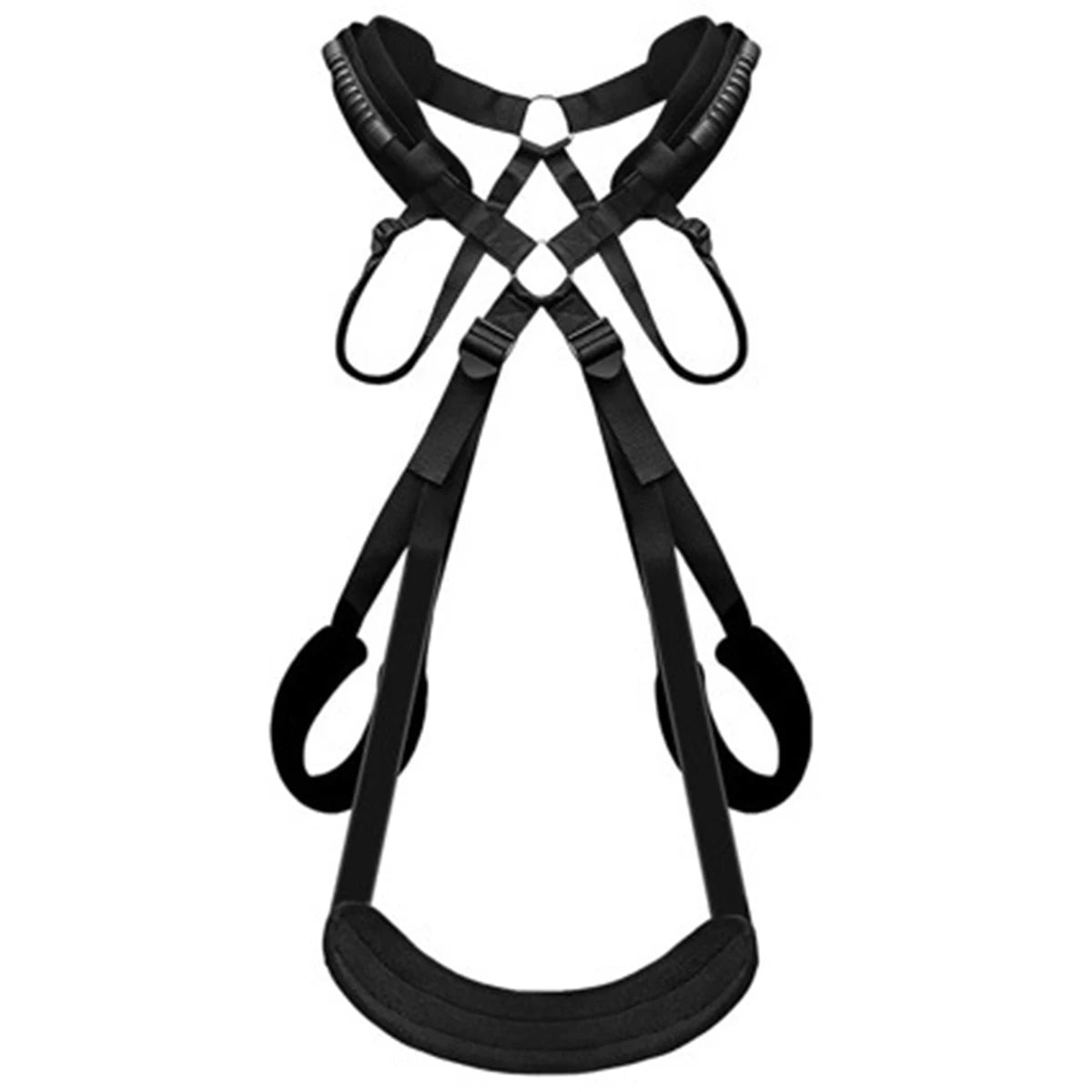 BDSM Sex-Schaukel-Set mit Bondage-Liebesgurten für Paare, Verstellbare Gurte, Erwachsenen-Sexspielzeug, Weiche Plüsch-Polstermatte, Sex-Fesselset