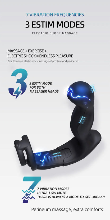 Prostate Massager Bluetooth APP Vibrator