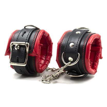 Luxury faux leather handcuffs – Perfect for controlled BDSM play