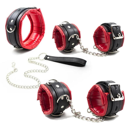 Luxury faux leather handcuffs – Perfect for controlled BDSM play