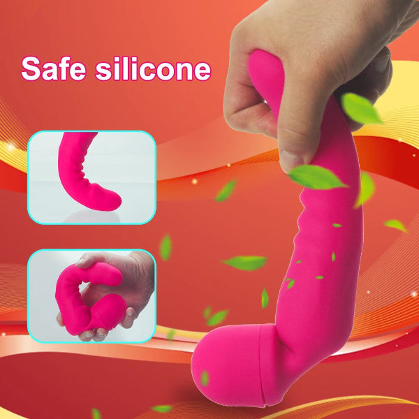 Dua Head Vibrator-Dildo mit Zauberstabkopf