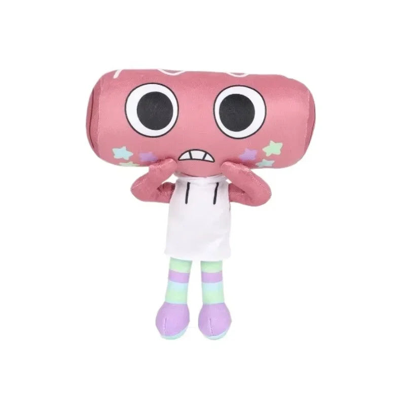 Neue Dandy's World 35cm Plüschfigur, Niedliche Dandy World Scrap Stoffpuppe, Horror-Spiel Goob Pebble Plüschtier, Weiches Kissen, Kinderspielzeug