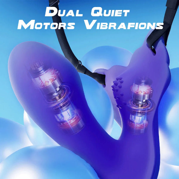 Vibromasseur à double moteur avec application et contrôle Bluetooth – portable et précis