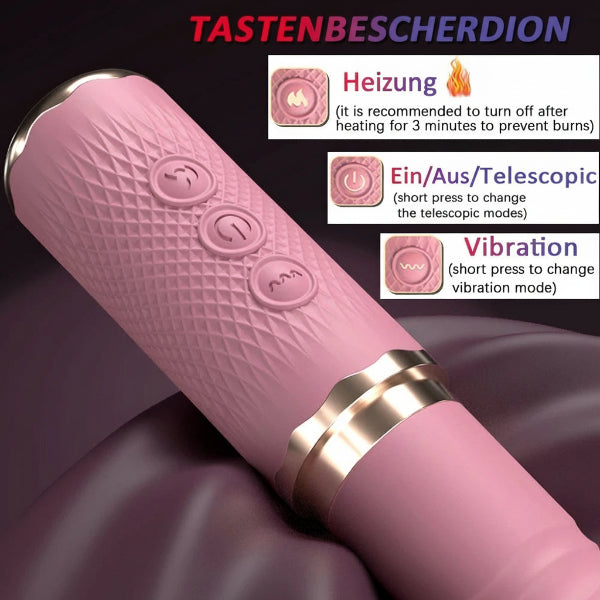 RealHeat DuoThrust – Realistischer Stoßvibrator mit 2 Motoren