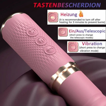RealHeat DuoThrust – Realistischer Stoßvibrator mit 2 Motoren