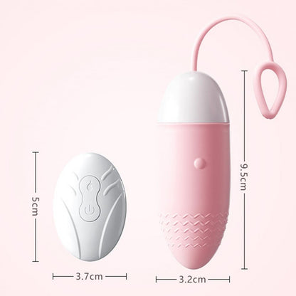 Œuf masturbateur avec 10 modes, vibration, télécommande sans fil