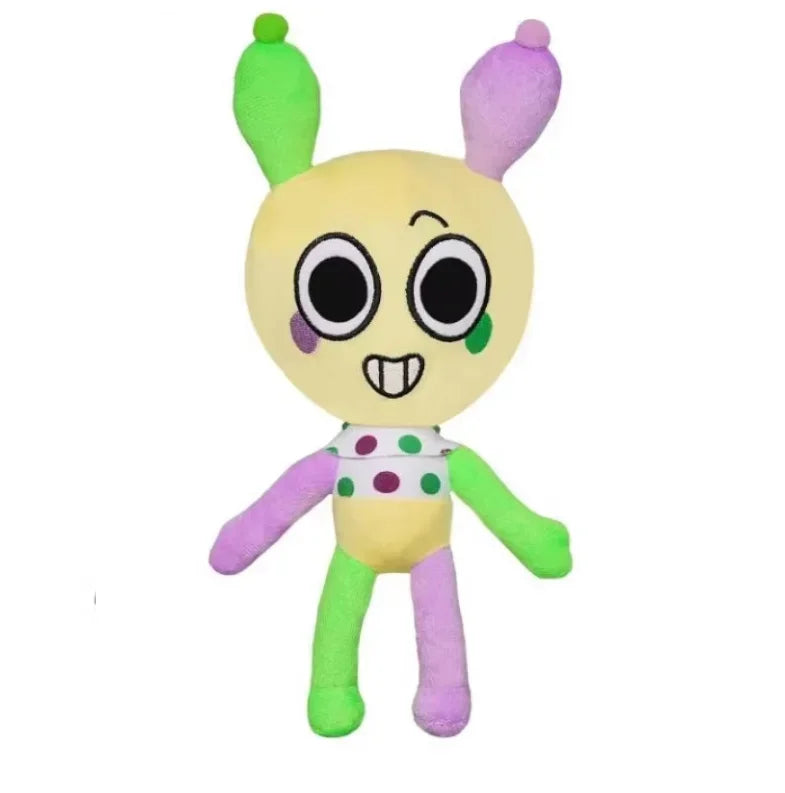 Neue Dandy's World 35cm Plüschfigur, Niedliche Dandy World Scrap Stoffpuppe, Horror-Spiel Goob Pebble Plüschtier, Weiches Kissen, Kinderspielzeug