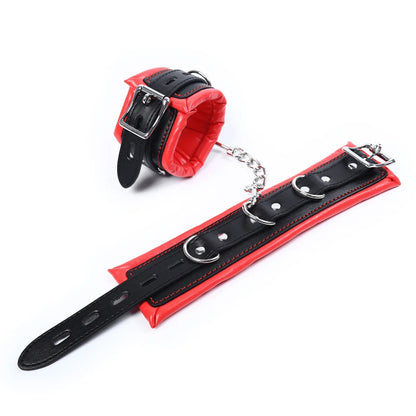 Luxury faux leather handcuffs – Perfect for controlled BDSM play