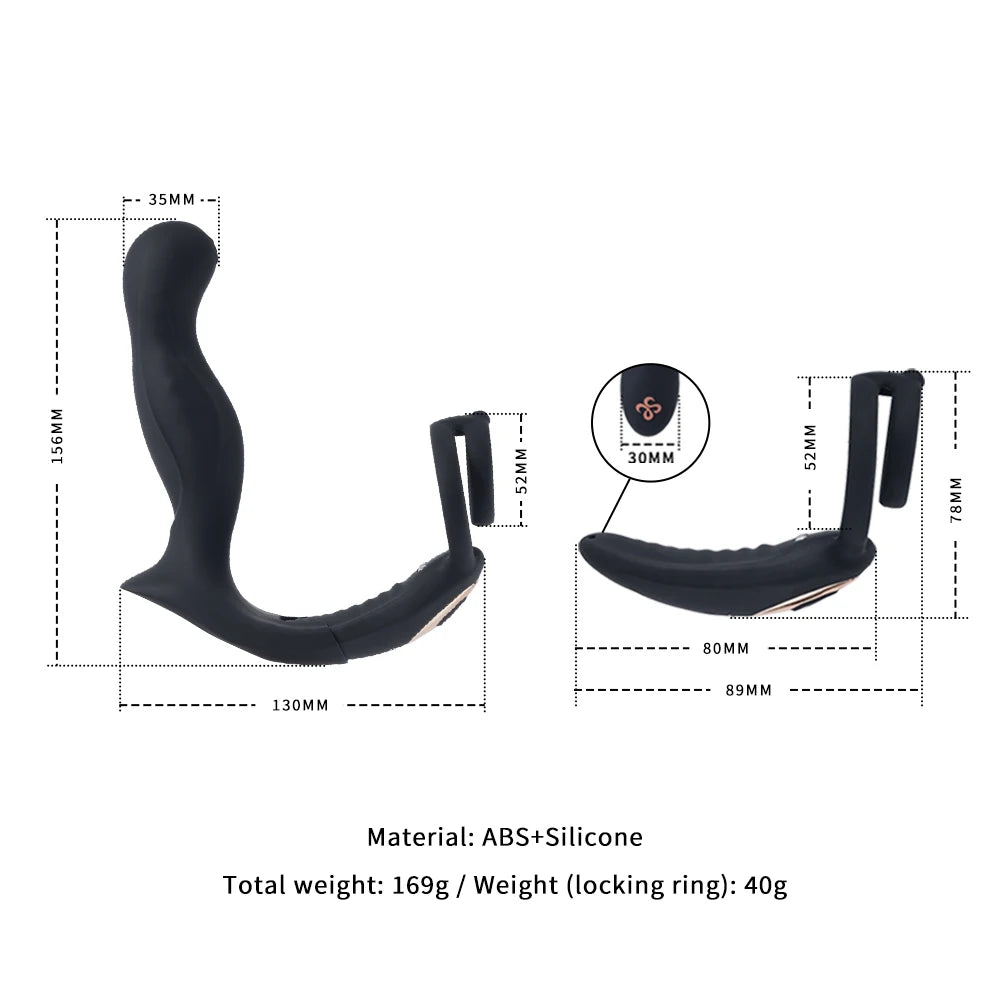 Prostate Massager Bluetooth APP Vibrator