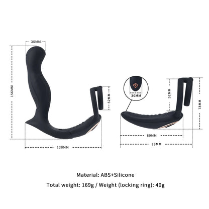 Prostate Massager Bluetooth APP Vibrator