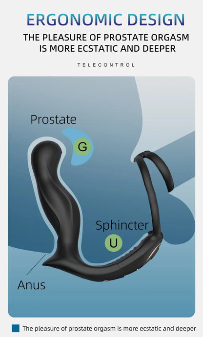Prostate Massager Bluetooth APP Vibrator