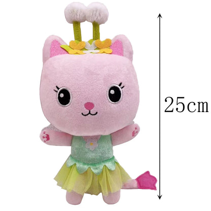Neues Gabbys Puppenhaus Plüschtier Mercat Cartoon Kuscheltiere Lächelnde Katze Auto Katze Umarmung Gaby Girl Geburtstagsgeschenk!
