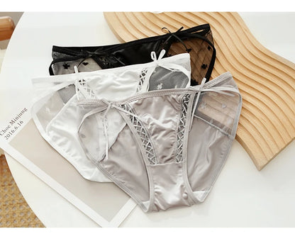 TERMEZY Sexy Damen-Spitzenhöschen