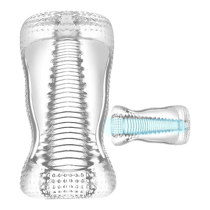 Men's sex toys, penis enlargement trainers, male masturbator, pocket pussy, transparent realistic vagina, sex machine, adult sex toys