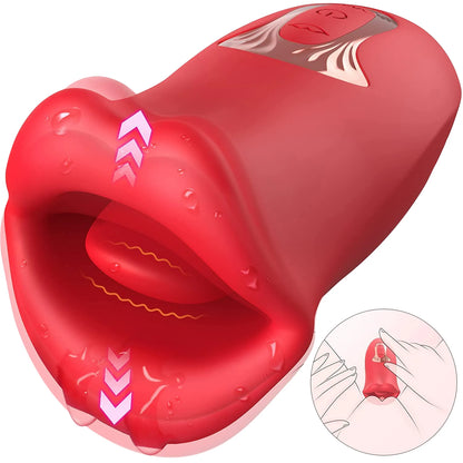 Sexspielzeug G-Punkt-Vibrator für Frauen Klitoris-Stimulator Dildo-Vibrator Zunge lecken Vagina Vibration Masturbator Spielzeug für Erwachsene ab 18 Jahren