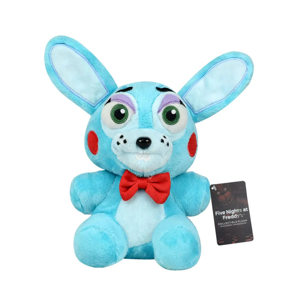 2025Neue FiveNight At Freddy Fnaf Niedliche Plüschtiere Puppe Bonnie Bär Foxy Cartoon Gefüllte Puppen Freddy Spielzeug Für Kinder Fans Geschenke