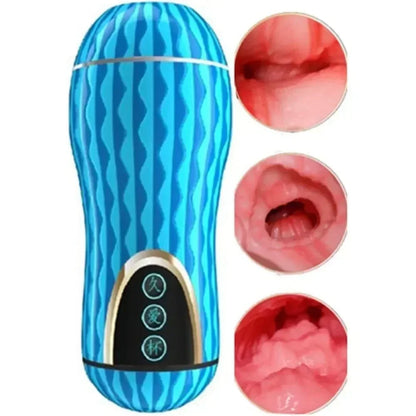 Men Prostate Massage Sex Toy for Men 5D Soft Silicone Simulated Real Vagina Masturbator Cup Adult Sexy Sex Toy