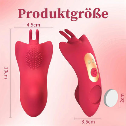 Erwachsenen-Sexspielzeug für Frauen Paare Tragbarer Slip-Vibrator Schmetterling-Sextoy 3-in-1 Mini-Schmetterlings-Vibrator Klitoris G-Punkt Vagina
